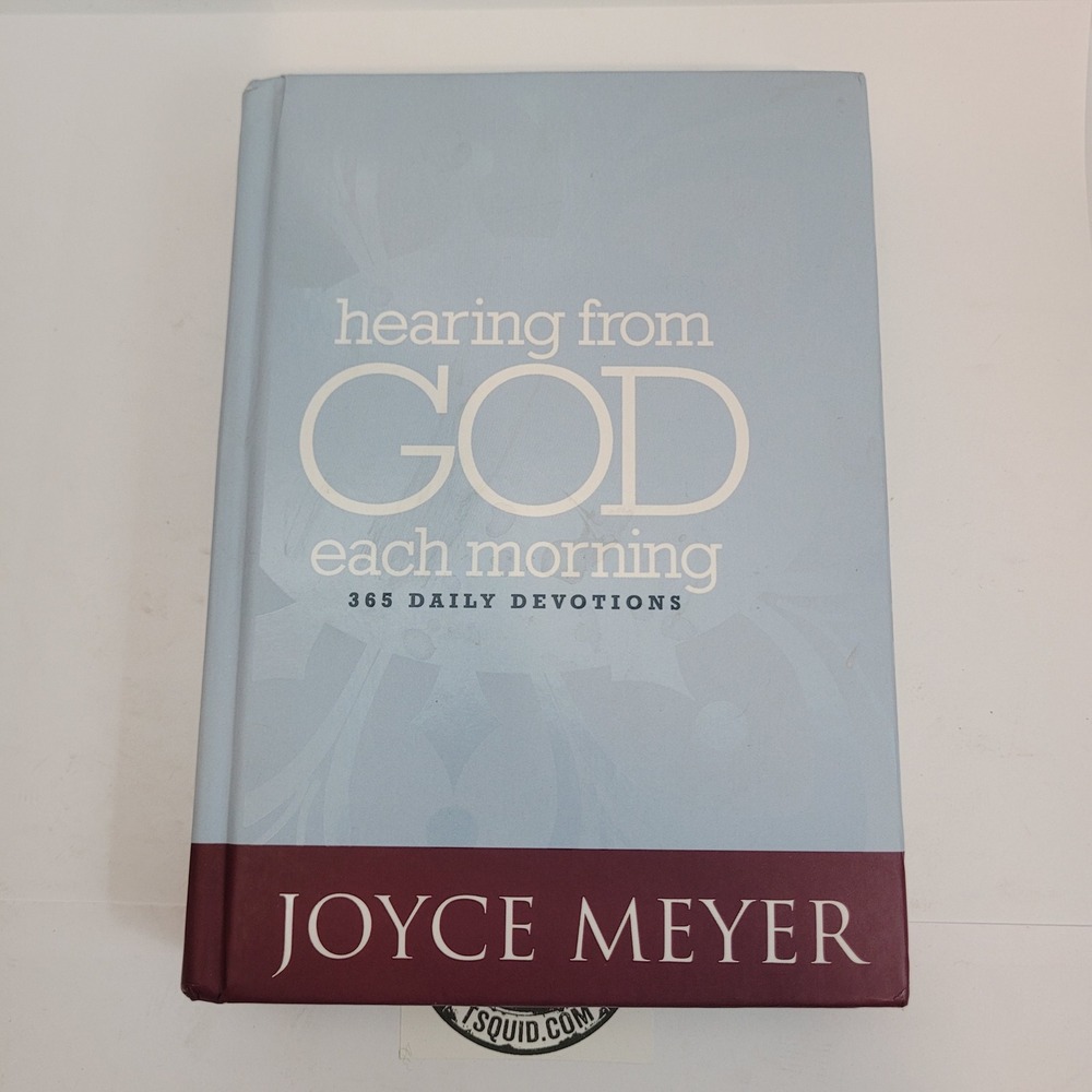 Joyce Meyer Hearing from God Each Morning Book 365 Daily Devotions Hardcover